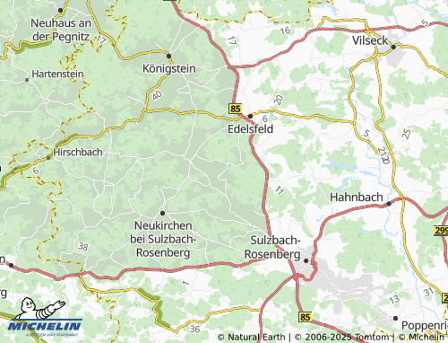 Carte MICHELIN Habres - ViaMichelin