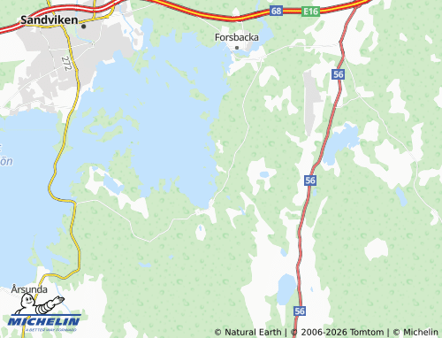 MICHELIN Yttertorp map - ViaMichelin