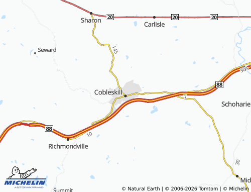 Mapa MICHELIN Cobleskill - ViaMichelin