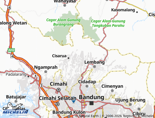 MICHELIN Parongpong map - ViaMichelin