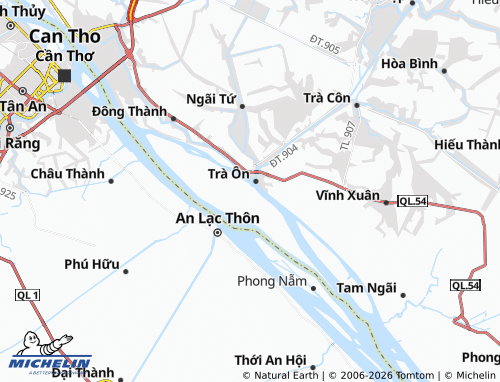 MICHELIN-Landkarte Lục Sỹ Thành - ViaMichelin