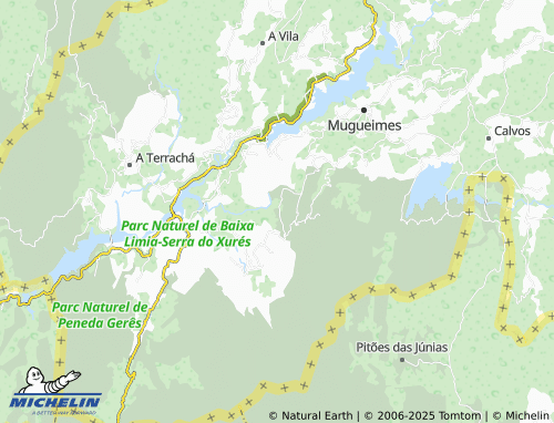 MICHELIN A Cela (Santa María) map - ViaMichelin