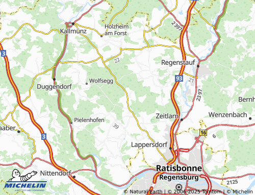 MICHELIN Schwaighausen map - ViaMichelin