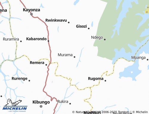 MICHELIN Murama map - ViaMichelin