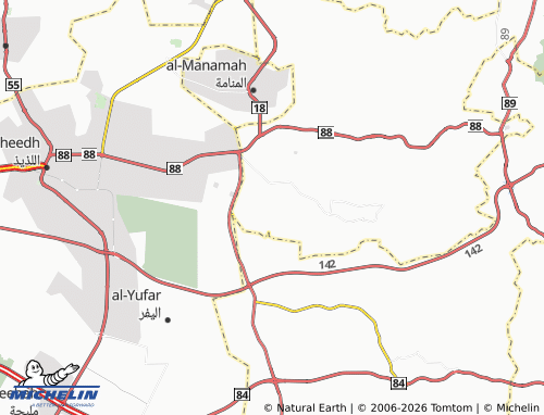 Mapa MICHELIN al-Yadeed - ViaMichelin
