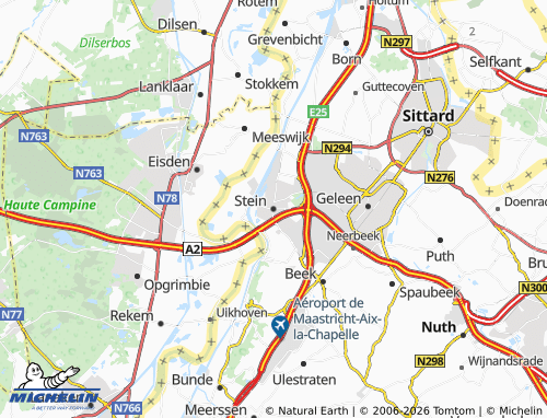 Mapa MICHELIN Stein - ViaMichelin