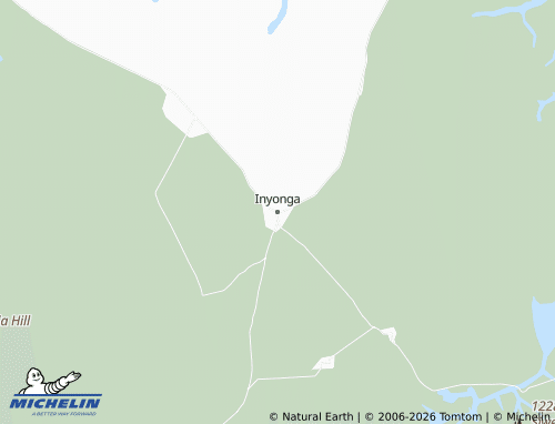 Mapa MICHELIN Inyonga - ViaMichelin