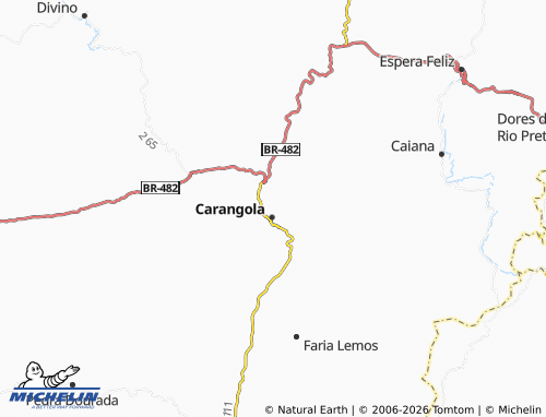 Mapa MICHELIN Caixa d'Água - ViaMichelin