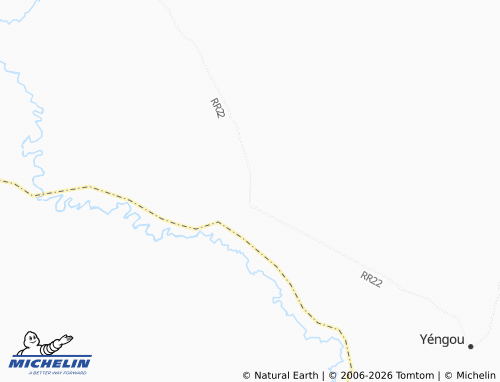MICHELIN Mandoukou map - ViaMichelin