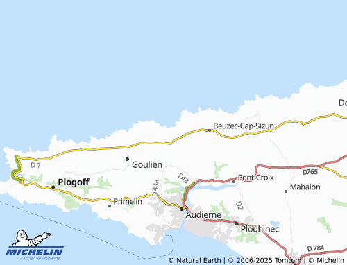 Mapa MICHELIN Lesven - ViaMichelin