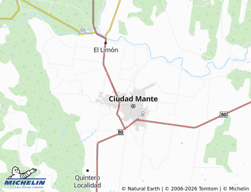Mappa MICHELIN Revolución Verde - ViaMichelin