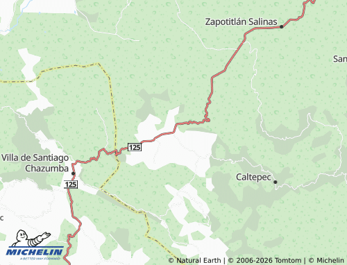 Mappa MICHELIN Acatepec - ViaMichelin