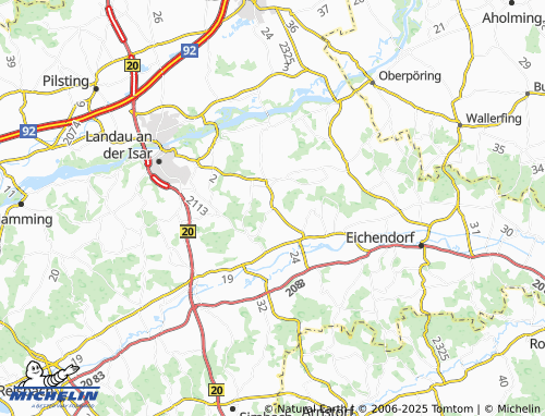 MICHELIN Schlüpfing map - ViaMichelin