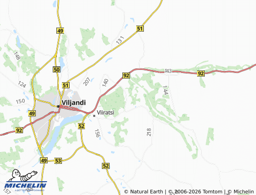 Mappa MICHELIN Verilaske - ViaMichelin
