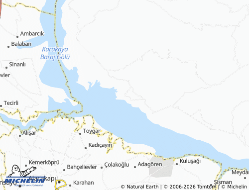 MICHELIN İmikuşağı map - ViaMichelin