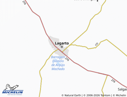 Mapa MICHELIN Novo Horizonte - ViaMichelin