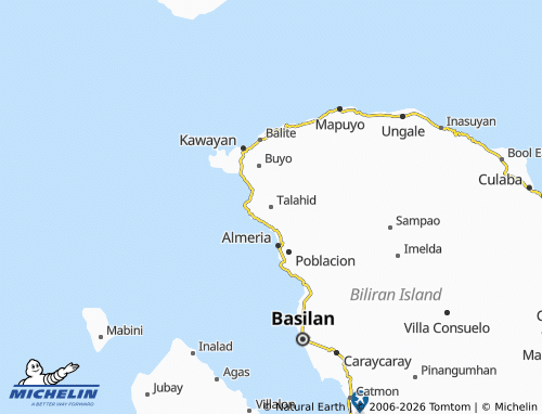 MICHELIN Talahid map - ViaMichelin