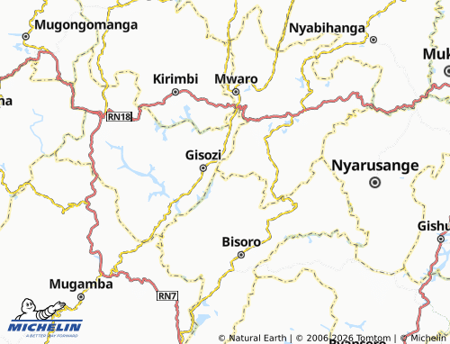 Mapa MICHELIN Maramvya - ViaMichelin