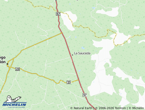 Mapa MICHELIN La Sauceda - ViaMichelin