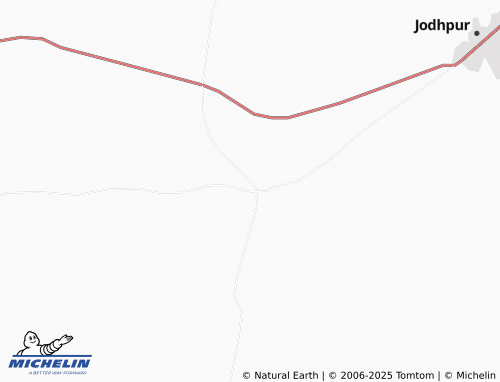 MICHELIN Jhanwar map - ViaMichelin