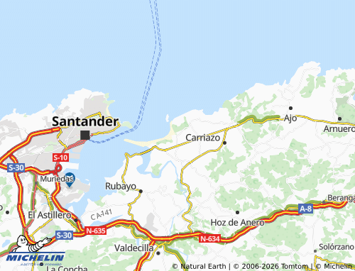 Mappa MICHELIN Loredo - ViaMichelin