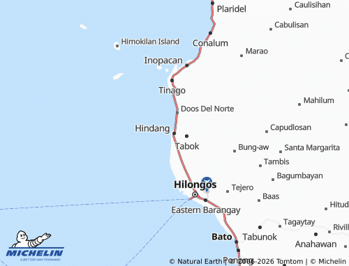 MICHELIN Poblacion 1 map - ViaMichelin