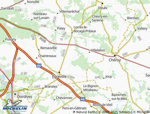 Mapa MICHELIN Passy - ViaMichelin