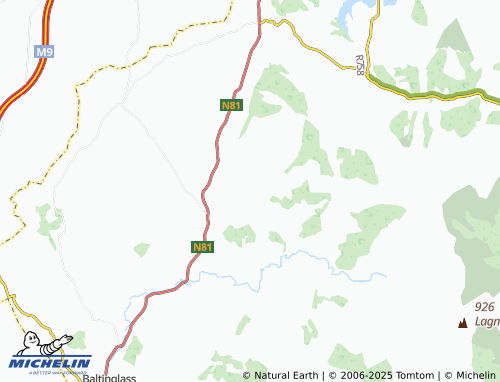 Carte MICHELIN Donard - ViaMichelin