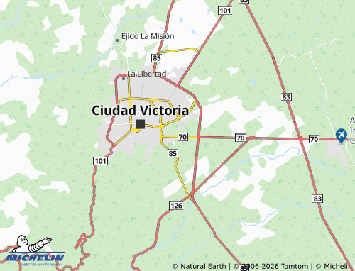 Mappa MICHELIN Las Huertas del Río - ViaMichelin