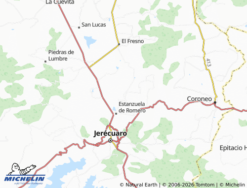 Mappa MICHELIN Rancho Nuevo - ViaMichelin