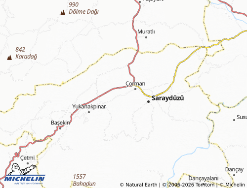 MICHELIN Bahçeköy map - ViaMichelin