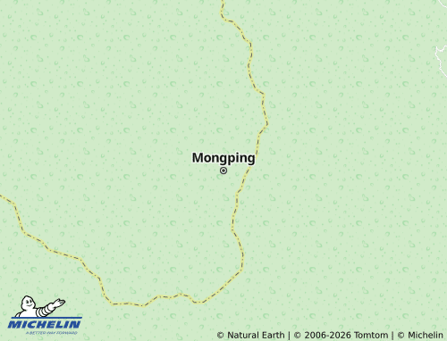 MICHELIN Mongping map - ViaMichelin