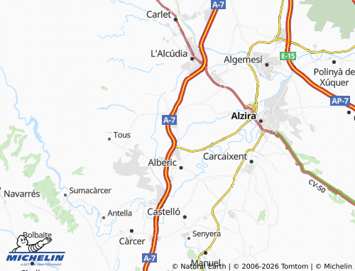 Mappa MICHELIN Massalavés - ViaMichelin