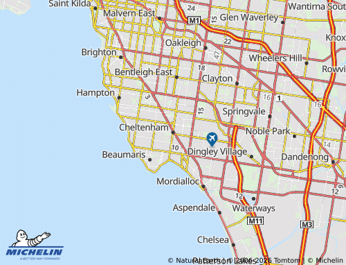 Mapa MICHELIN Cheltenham - ViaMichelin