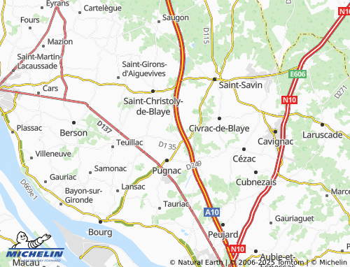 Mappa MICHELIN Poche - ViaMichelin