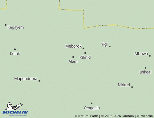 Mapa MICHELIN Gin - ViaMichelin