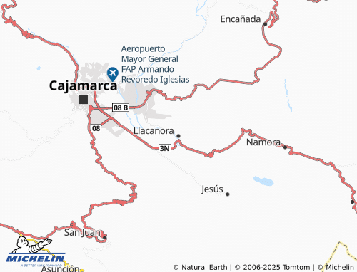 MICHELIN-Landkarte Llacanora - ViaMichelin