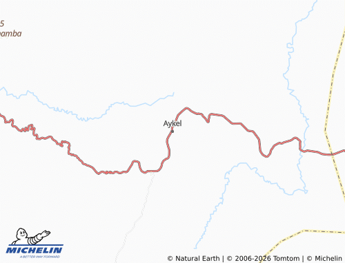 Mappa MICHELIN Aykel - ViaMichelin