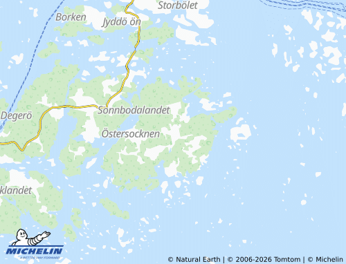 Carte MICHELIN Sommarö - ViaMichelin