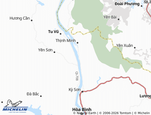 Mapa MICHELIN Tinh Nhuệ - ViaMichelin