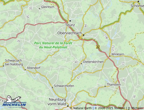 MICHELIN Sallach map - ViaMichelin