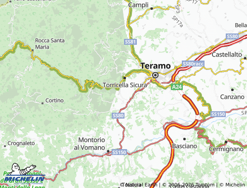 Mappa MICHELIN Cavuccio - ViaMichelin