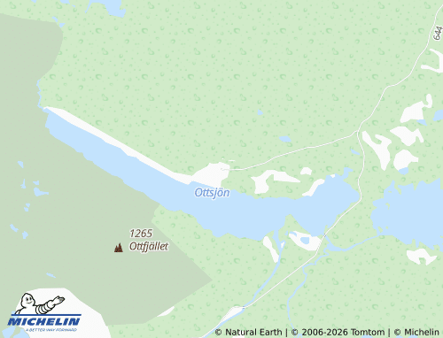 Carte MICHELIN Ottsjö - ViaMichelin