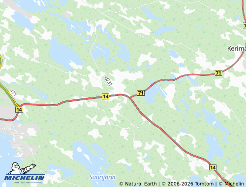 Carte MICHELIN Herttuala - ViaMichelin