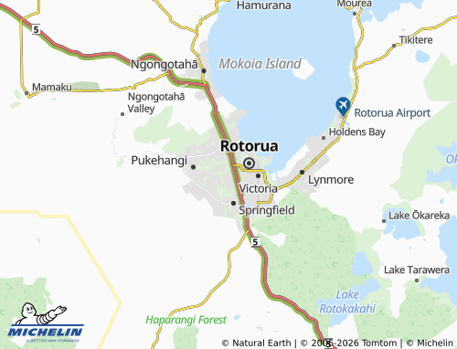 Mapa MICHELIN Utuhina - ViaMichelin