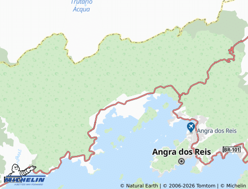 MICHELIN Sertão do Bracuí map - ViaMichelin