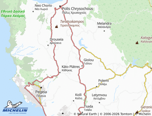 Mapa MICHELIN Miliou - ViaMichelin
