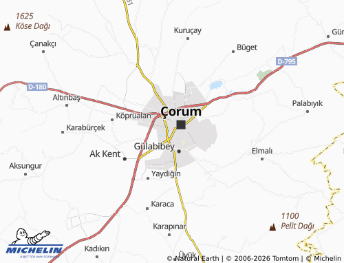 Mapa MICHELIN Çepni - ViaMichelin