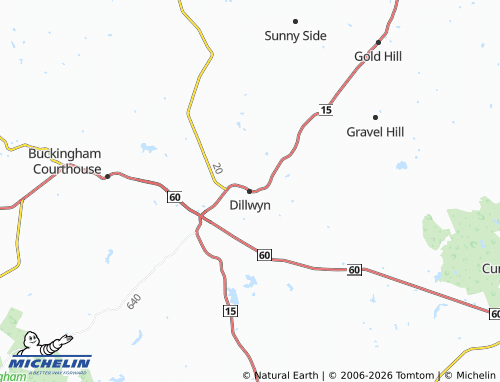 Mappa MICHELIN Dillwyn - ViaMichelin