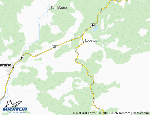 MICHELIN Mala Noche map - ViaMichelin